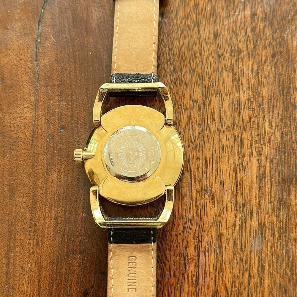 Women’s Anne Klein gold and black fashion quartz watch - Picture 3 of 5